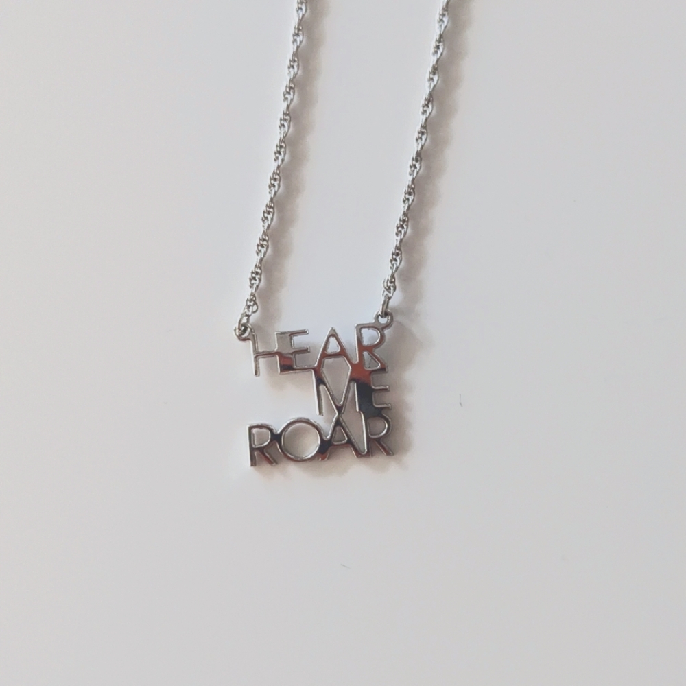 Hear Me Roar necklace